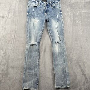 No Boundaries Men's Distressed Slim Fit  Skinny Jeans‎ 30x32 Show (30x28)